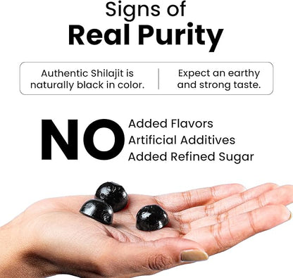 Better Alt Pure Himalayan Shilajit Gummies with 100% Shilajit |High Potency Gold Grade| 60 Gummies for Energy Boost & Immune Support, 75%+ Fulvic Acid| Travel Friendly - Tamarind Flavor
