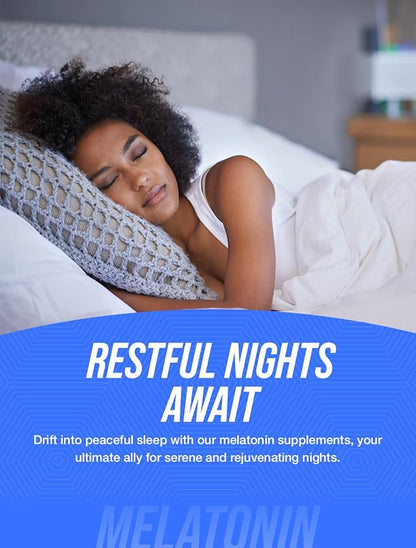 BulkSupplements.com Melatonin Powder - Pure Melatonin, Sleep Aid for Adults - Vegan & Gluten Free, 3mg per Serving, 500g (1.1 lbs) (Pack of 1)
