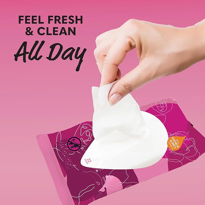 Summer's Eve Amber Nights Daily Refreshing Feminine Wipes, Removes Odor, pH Balanced, 32 count