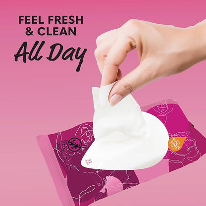 Summer's Eve Amber Nights Daily Refreshing Feminine Wipes, Removes Odor, pH Balanced, 32 count