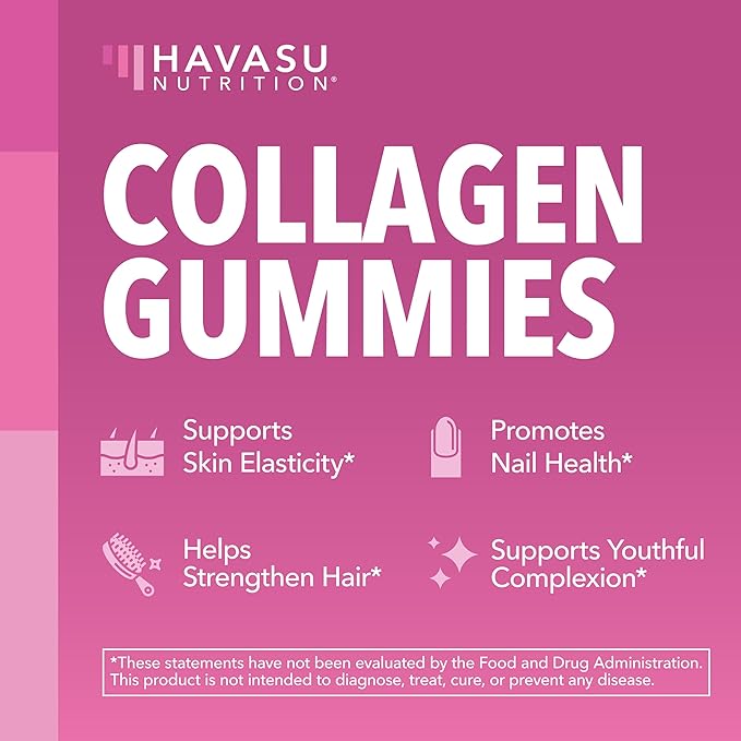 Collagen Gummies for Women and Men with 2500mcg Biotin, Zinc, Vitamin C & E - Hydrolyzed Collagen Gummies for Hair, Skin & Nail Support - Biotin and Collagen Gummies - Lemon Flavor - 30 Servings