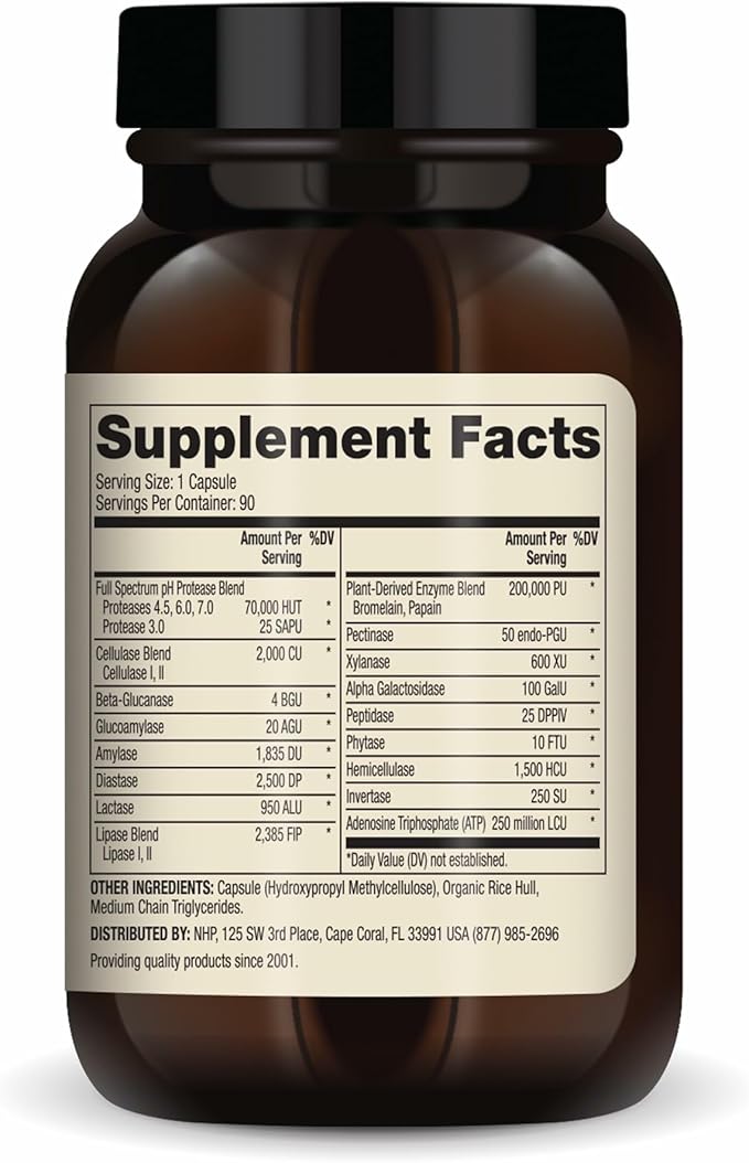 Dr. Mercola Full Spectrum Enzymes - 22 Different Enzymes - Supports Digestive & Immune Health - Helps Digest Carbohydrates, Fats & Proteins - Non-GMO, Gluten-Free & Soy-Free - 90 Capsules