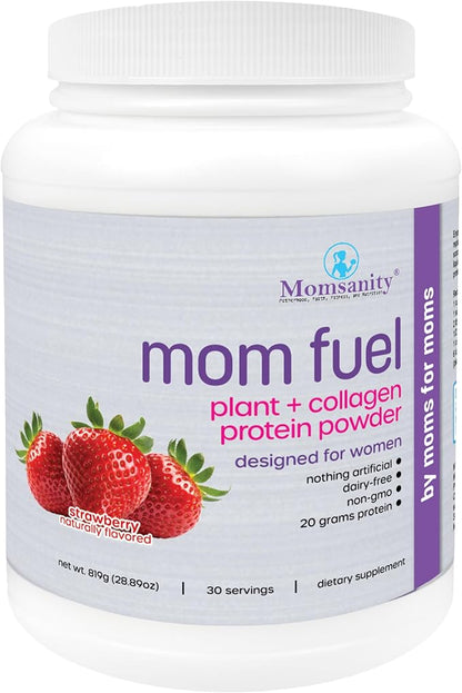 Protein Powder for Women - Limited Edition - Dairy-Free Meal Replacement - Plant & Collagen Protein Blend | 20g Protein (Strawberry)