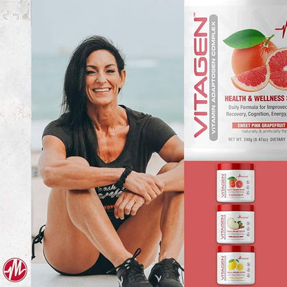 Metabolic Nutrition Vitagen, Vitamin Adaptogen Complex, 240 g, Health & Wellness Solution (Lemonade)