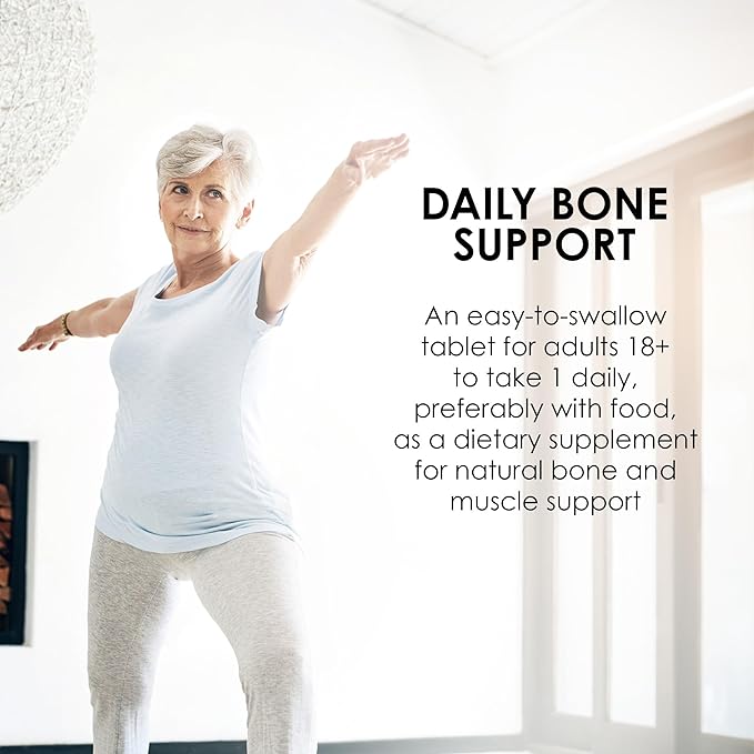 MASON NATURAL Vitamin K2 + D3, 300,Day Supply, with Calcium for Normal Bone and Muscle Support, 100 Tablets (Pack of 3)