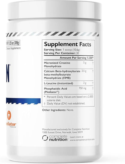 Legal Limit Labs Alpha Gain- Clean Athlete Complex- creatine, HMB, L-Leucine, and Phosphatidic Acid - Lean Muscle 30 Servings