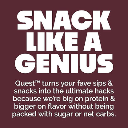 Quest Nutrition Crispy Protein Bar, Fruity Cereal Flavor, 18g Protein, 1g Sugar, 2g Net Carbs, Low Sugar, 12 Count
