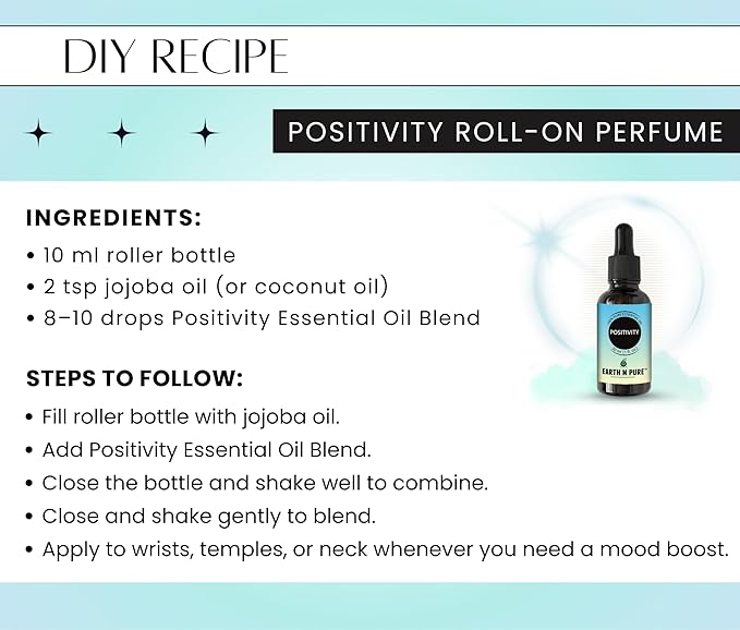 Earth N Pure Essential Oil Blend for Positivity 50 ml