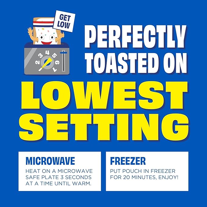 Pop-Tarts Protein Toaster Pastries, 10g Protein, Boostin' Brown Sugar Cinnamon (24 Pop-Tarts)