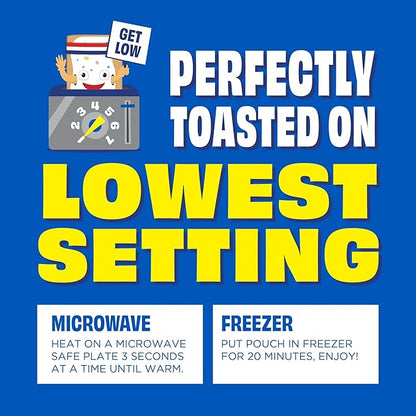 Pop-Tarts Protein Toaster Pastries, 10g Protein, Boostin' Brown Sugar Cinnamon (24 Pop-Tarts)