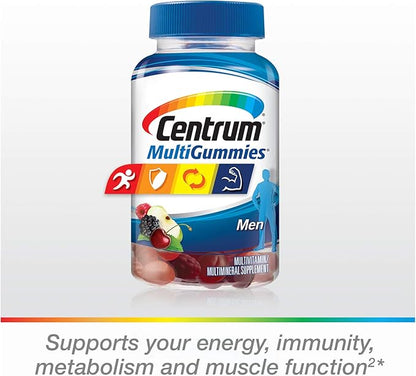Centrum MultiGummies Gummy Multivitamin For Women 50 Plus, With Vitamin D3, B6 And B12, Multivitamin/Multimineral Supplement - 90 Count