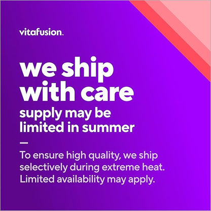 vitafusion Adult Gummy Vitamin Supplement for Men, Berry Flavored, A, C, D, E, B6, B12, Daily, 120 Count, 60 Day Supply