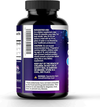 Turmeric Curcumin Supplement - 1350mg Organic Turmeric Per Serving - 95% Curcuminoids & BioPerine Black Pepper Extract for Best Absorption - Natural Vegan Joint Support, Bottled in USA - 360 Capsules
