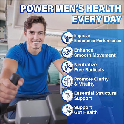 Methylated Multivitamin Gummies for Men - Mens Multivitanins Gummy with Vitamins A C D K E, Methylated Folate, B Complex, Probiotics, Omega-3, CoQ10, Herbal Blend - Support Energy & Immune Health