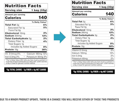 Quest Nutrition Ranch Tortilla Style Protein Chips, 19g Protein, 4g Net Carb, High Protein, Low Carb, Gluten Free, 1.1 Ounce (Pack of 4)