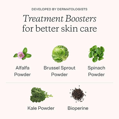MDacne DIM Skin Clearing Supplements (90 Capsules) - for Acne Treatment, Estrogen Balance, Hormone Menopause Relief & Bodybuilding, Cruciferous Extract & Bioperine - Dermatologist Formulated (3 Pack)