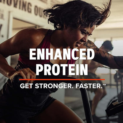 GNC AMP Wheybolic Clinically Proven Protein Powder, 40g Whey Protein, BCAA, Leucine, Increases Muscle Strength, Muscle Building, 3rd Party Tested, Gluten Free, Natural Vanilla, 25 Servings