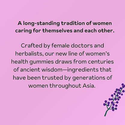 Menopause Gummies for Women | Healthy, Balanced Hormones | Reduce Hot Flashes, Night Sweats | Boosts Mood, Vitality, Energy| Dong Quai, Wild Yam, Mulberry, Privet Fruit | Low Sugar Chews, 60 Gummies