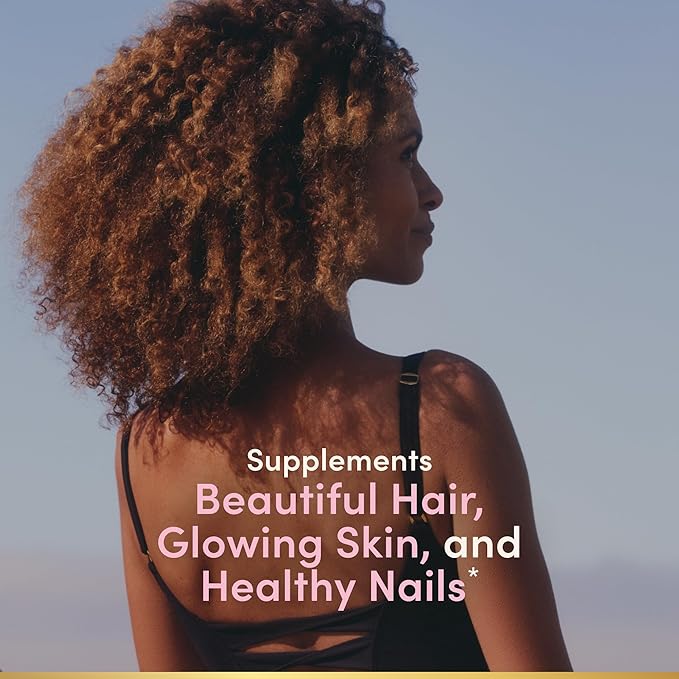 Nature's Bounty Advanced Hair, Skin & Nails, Argan-Infused Vitamin Supplement with Biotin and Hyaluronic Acid, 150 Rapid Release Softgels (Pack of 2)