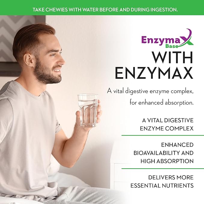 Maxi Health Melatonin 1mg Chewable - Sleep aid Melatonin to Encourage Natural Sleep – Non-Habit Forming Supplement with Enzymax for Fast-Acting Support Kosher (100 Units)