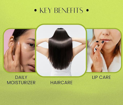 Earth N Pure Avocado Oil Cold Pressed, Natural and Therapeutic Grade for Hair and Skin - 30 ml