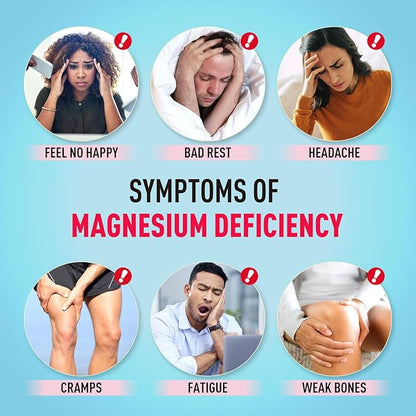 Magnesium Glycinate Gummies 500mg for Adults Sleep Support, Chewable Magnesium Gummies for Women & Men, Muscle Relief & Magnesium Supply (60 Count)