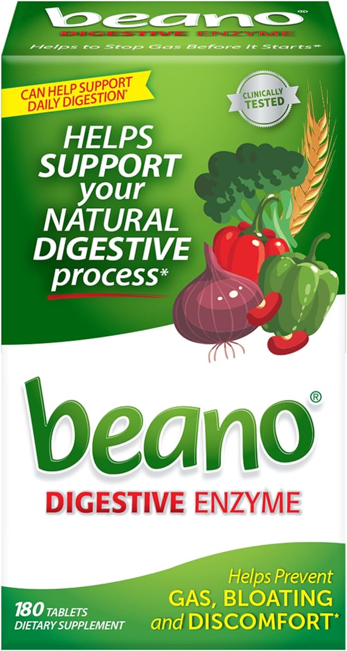 Beano Ultra 800 Food Enzyme - 180 Tablets