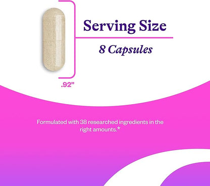 Seeking Health Optimal Prenatal - Supplement with Vitamin B12, L-Methylfolate, & Choline - Vegetarian Supplement to Support Optimal Prenatal Health - 240 Capsules