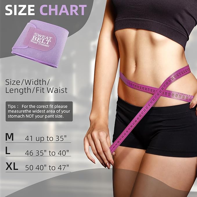 Lisacool Waist Trainer for Women,Waist Sweat Band for Women,Belt for Weight Loss, Belly Band,Stomach Wrap Lumbar Support