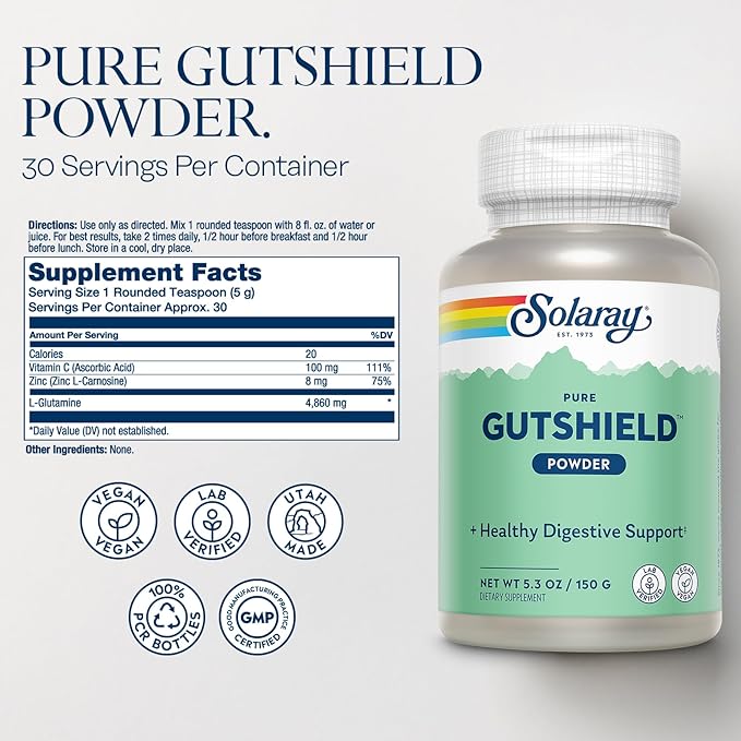 SOLARAY Gutshield Powder 150 Gram