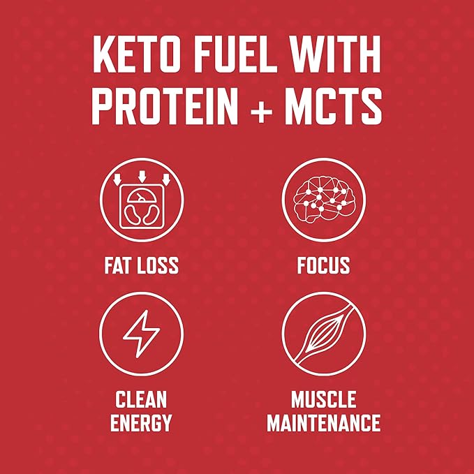 Purus Labs KetoFeed Protein | Keto Low Glycemic Protein Meal Replacement | Low Carb, 0 Sugars | Added MCTs | 20g Whey Protein (Salted Vanilla Caramel)
