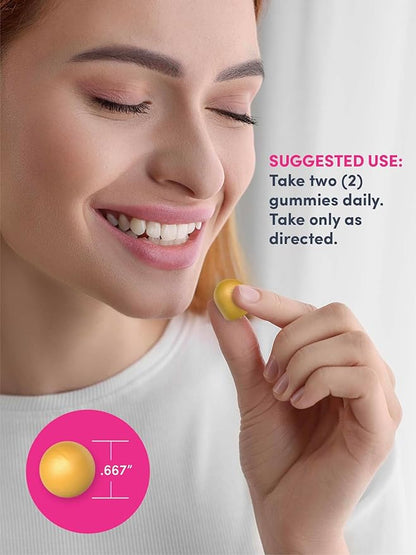 NeoCell Hair Skin and Nails Gummies | 60 Count | Collagen Peptides Plus Biotin | with Vitamins C and E | Advanced Beauty Builder Formula | for Women and Men