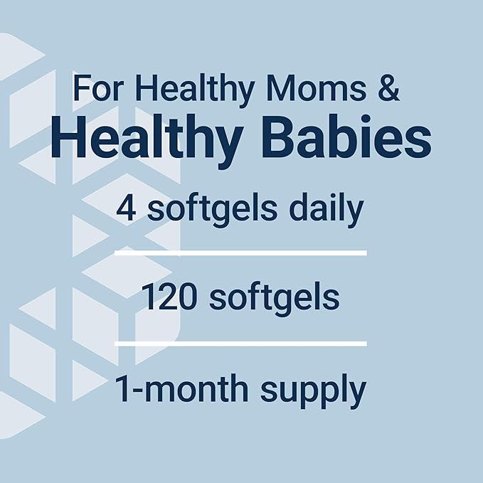 Life Extension Prenatal Advantage, Women’s multivitamin, Baby Support, folic Acid, Choline, omega-3s, Vitamin C, D3, B1, B6, B12, zinc, niacin, Gluten Free, Non-GMO, 120 softgels
