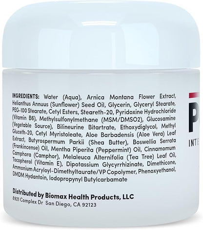 Penetrex Joint & Muscle Care - Soothing Massage Cream - Premium Whole Body Rub with Arnica, Vitamin B6 MSM & Boswellia - Non-Greasy 4oz Cream