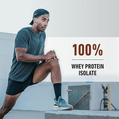 Isopure Low Carb 100% Pure Whey Isolate Protein Powder, Gluten Free, With Vitamins, Dutch Chocolate, 25g Protein Per Serving, 1 Lb, 14 Servings (Packaging May Vary)