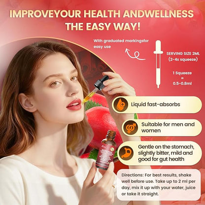 14-in-1 Berberine with Ceylon Cinnamon Supplement Liquid Drops, 1800mg + 30:1 Liposomal Tech with Cayenne Pepper Soursop Chromium Bitter Melon Turmeric Moringa Gymnema Glucomannan, GLP Support 4Bottle