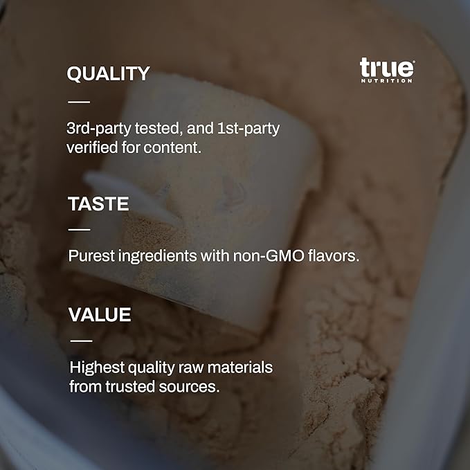 True Nutrition Grass Fed Beef Protein Isolate Powder - 29g Protein per Serving - Zero Carb, Fat Free, Dairy Free, Non-GMO - Paleo, Keto, Carnivore - French Vanilla - 1lb