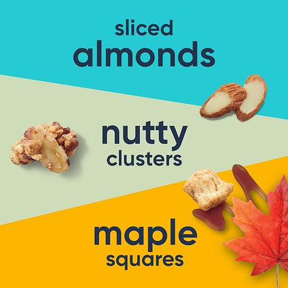 Ratio Trio Maple Almond Crunch Cereal, 10g Protein, Keto Friendly, 10.4 oz (Pack of 4)