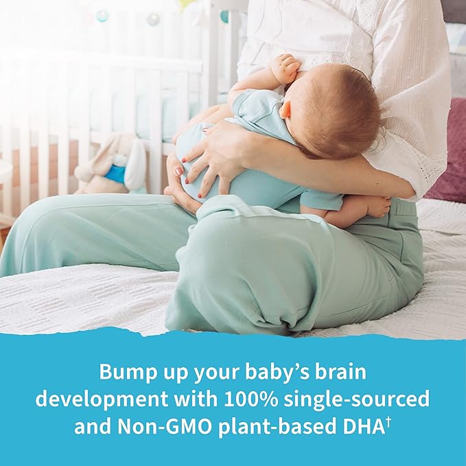 Garden of Life Dr. Formulated Prenatal Vegan DHA - Certified Vegan Omega 3 Supplement with 400mg DHA + DPA from Algal Omega 3 in Triglyceride Form, Non-GMO, 30 Softgels