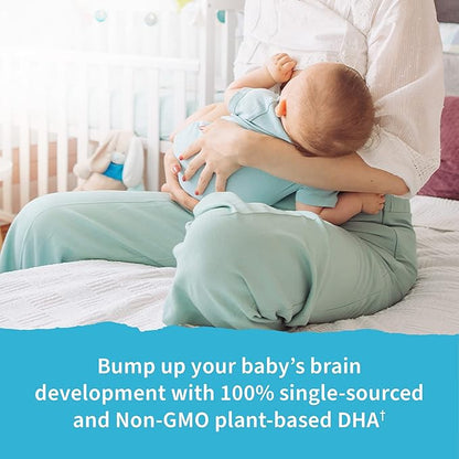 Garden of Life Dr. Formulated Prenatal Vegan DHA - Certified Vegan Omega 3 Supplement with 400mg DHA + DPA from Algal Omega 3 in Triglyceride Form, Non-GMO, 30 Softgels