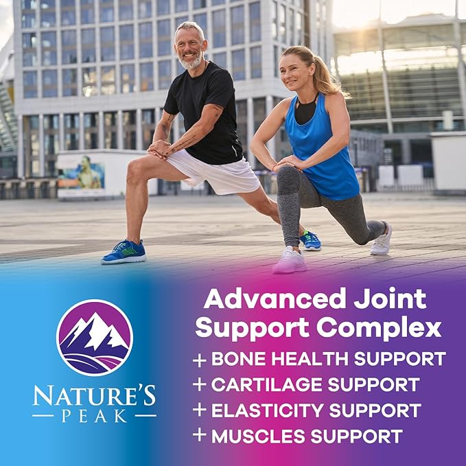 Glucosamine Chondroitin & MSM - 3x Strength Joint Support Supplement for Mobility & Comfort - Glucosamine Complex with Turmeric, Boswellia, Bromelain & Quercetin - Bottled in USA - 60 Capsules