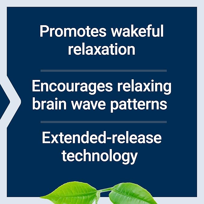 Life Extension Theanine XR™ Stress Relief – L-Theanine – Promotes a Calm Response to Daytime Stress-– Non-GMO,Gluten-Free,Vegetarian-– 30 Tablets,(Pack of 2)