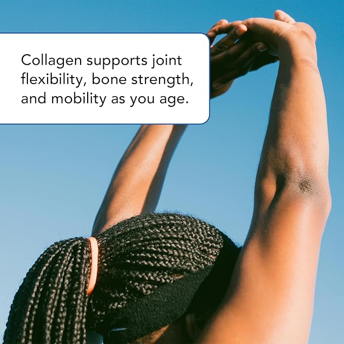 Vitamin Bounty Multi Collagen Complex - Hydrolyzed Collagen Peptides Types I, II, III, V & X - Supports Skin Elasticity, Joint Health, Hair & Nail Growth - 50 Servings