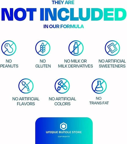 Unique Bundle Store Hair Skin Nails Vitamins 240 Caplets – Hair, Skin and Nails Supplement with Biotin, Collagen, Antioxidants – Hair and Nail Vitamins for Women – 80 Day Supply (Pack of 1)