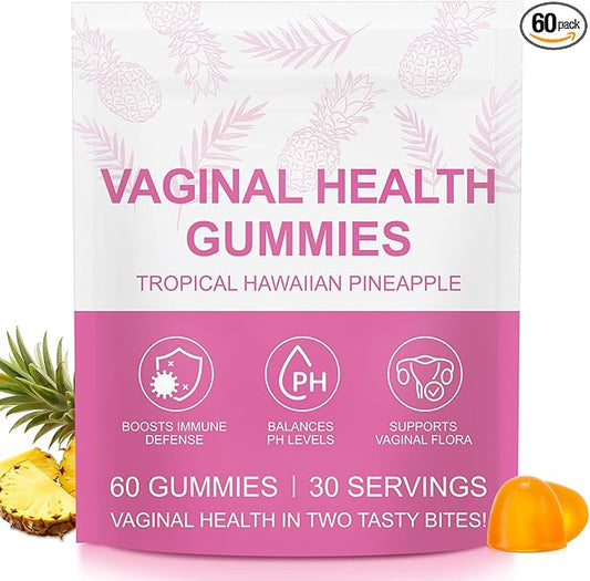 Premium Feminine Balance Gummies,Vital Vaginal Probiotics Source Feminine Gummies,Probiotic Gummies for Prenatal & Postnatal Women - Probiotics for Digestion, pH Balance, Gut Health, Immune Support