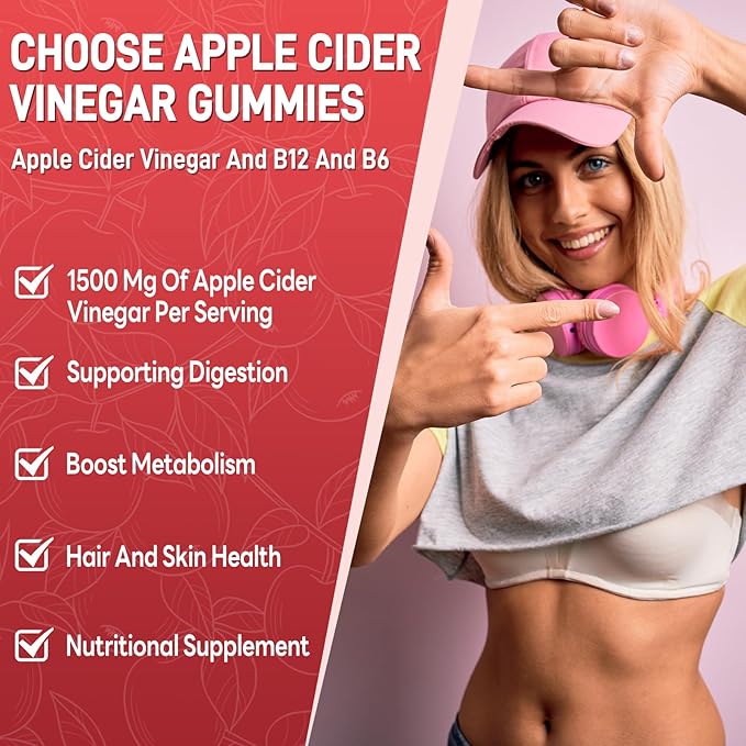 (2 Pack) Keto Apple Cider Vinegar Gummies, Keto ACV Gummy Diet Supplement, Advanced 1500mg ACV Gummies with Folate, B12、B6 and Keto Support for Women Men, Gelatin- Free, Vegan & Non-GMO (Multi-Flavor)