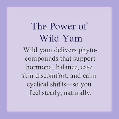 At Last Naturals Wild Yam Cream Hormone Balance for Women Menopause PMS Relief with Vitamin E Helps Smooth Dry Skin Reduce Hot Flashes and Promotes Well Being (2 oz 1 Packs)