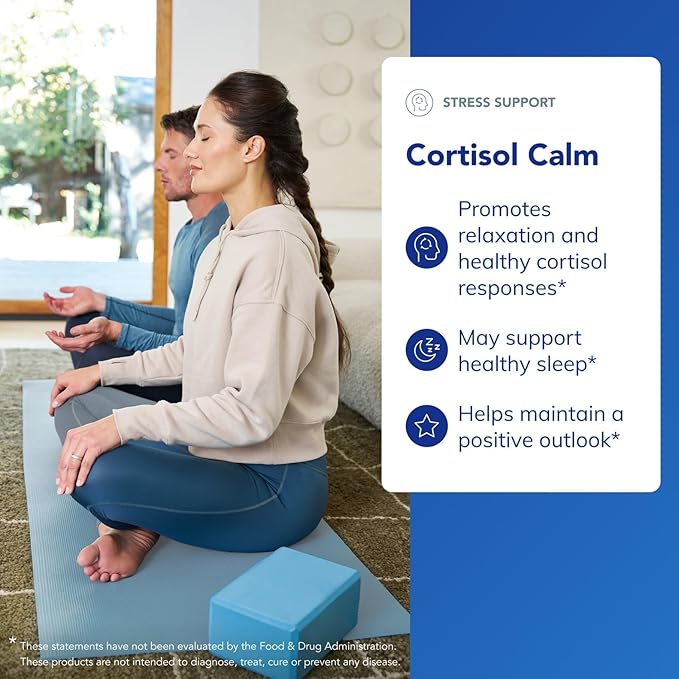 Pure Encapsulations Cortisol Calm - Supports Cortisol Health & Relaxation - Contains Ashwagandha & L-Theanine - Restful Sleep - 60 Capsules