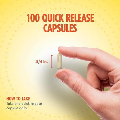Sundance Black Cohosh | 100 Quick Release Capsules | Traditional Herb | Non-GMO and Gluten Free Supplement