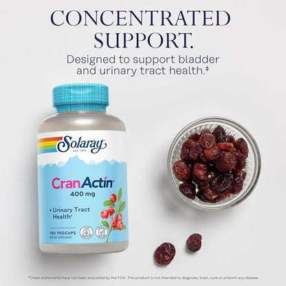 Solaray, Cranactin, 180 Veggie Capsules